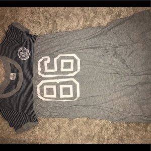 Grey cotton PINK Victoria Secret Nightgown